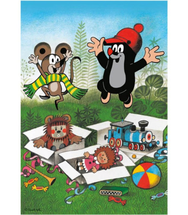ΠΑΖΛ ΓΙΑ ΠΑΙΔΙΑ THE LITTLE MOLE 2X48 ΚΟΜΜΑΤΙΑ Dino
