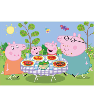 CHILDREN'S PUZZLE PEPPA PIG: ON HOLIDAY 2X48 PIECES - PUZZLES AND CUBES
