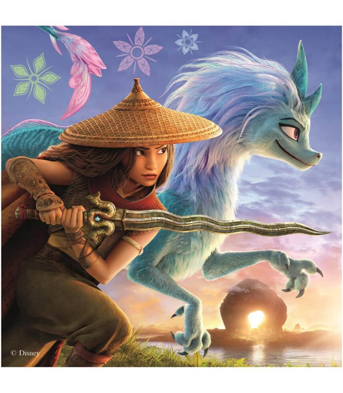 ΠΑΖΛ ΓΙΑ ΠΑΙΔΙΑ RAYA AND THE LAST DRAGON 3X55 ΜΕΡΗ Dino