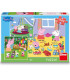 CHILDREN'S PUZZLE PEPPA PIG: VACATION 3X55 PIECES - PUZZLES AND CUBES