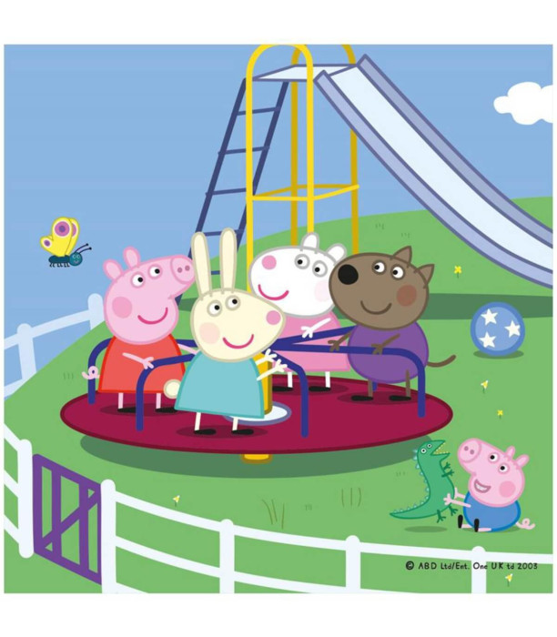 ΠΑΖΛ ΠΑΙΔΙΩΝ PEPPA PIG: ΔΙΑΚΟΠΕΣ 3X55 ΚΟΜΜΑΤΙΑ Dino