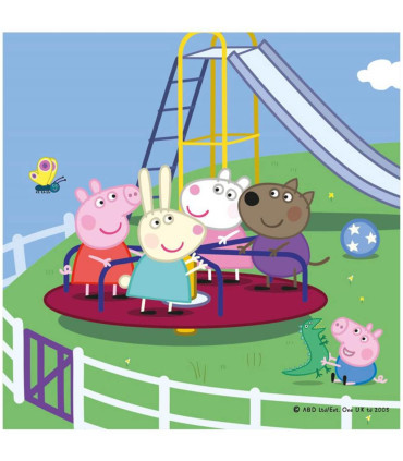 CHILDREN'S PUZZLE PEPPA PIG: VACATION 3X55 PIECES - PUZZLES AND CUBES