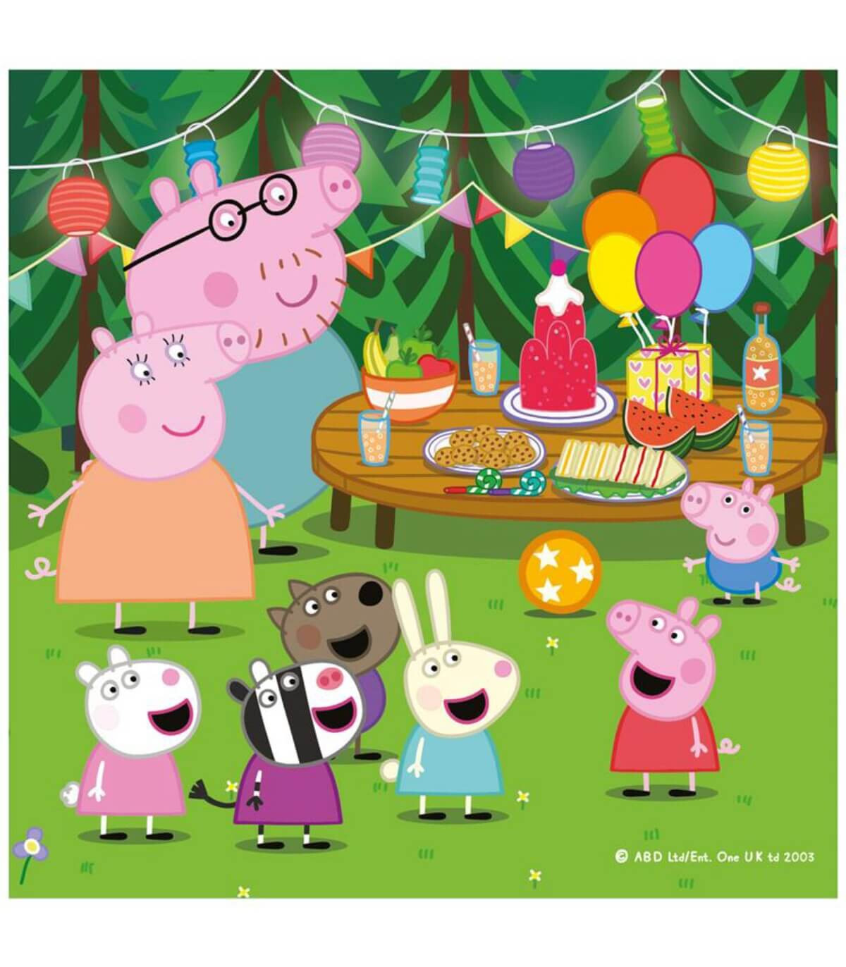 CHILDREN'S PUZZLE PEPPA PIG: VACATION 3X55 PIECES - PUZZLES AND CUBES