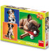 CHILDREN'S PUZZLE DOGS 3X55 PIECES - PUZZLES AND CUBES