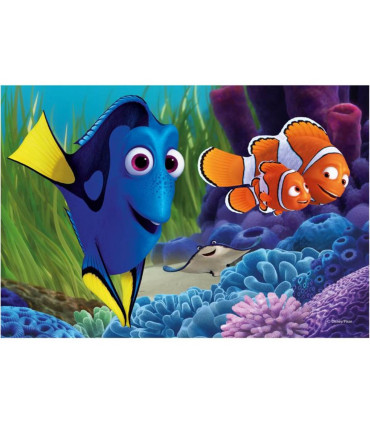CHILDREN'S PUZZLE DORY & NEMO 2X77 PIECES - PUZZLES AND CUBES