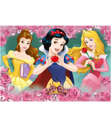 CHILDREN'S PUZZLE PRINCESSES 2X77 PIECES - PUZZLES AND CUBES