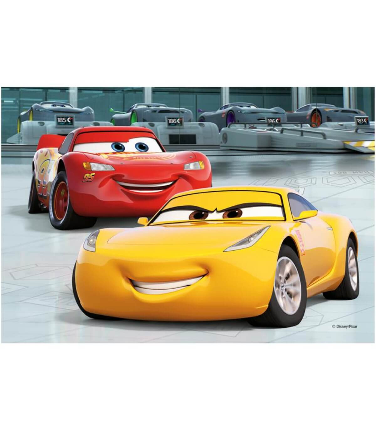 ΠΑΖΛ ΓΙΑ ΠΑΙΔΙΑ CARS: ΡΑΛΛΥ 2X77 ΚΟΜΜΑΤΙΑ Dino