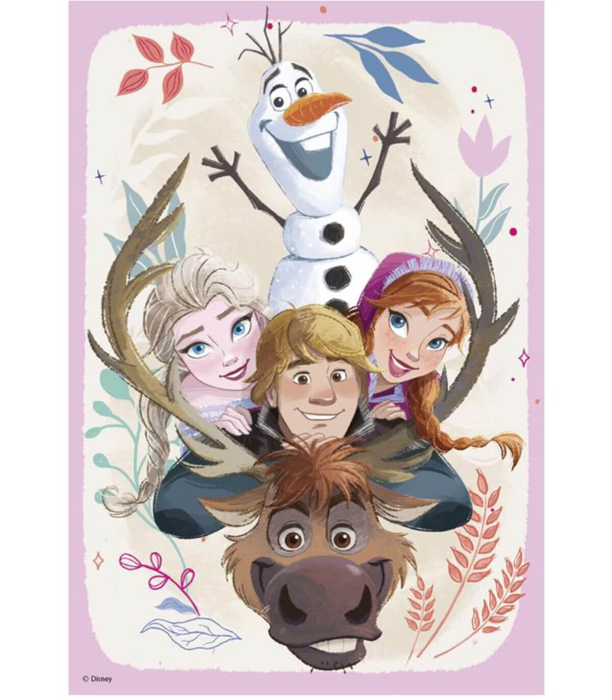 ΠΑΖΛ ΓΙΑ ΠΑΙΔΙΑ FROZEN: ANNA & ELSA 2X77 ΚΟΜΜΑΤΙΑ Dino