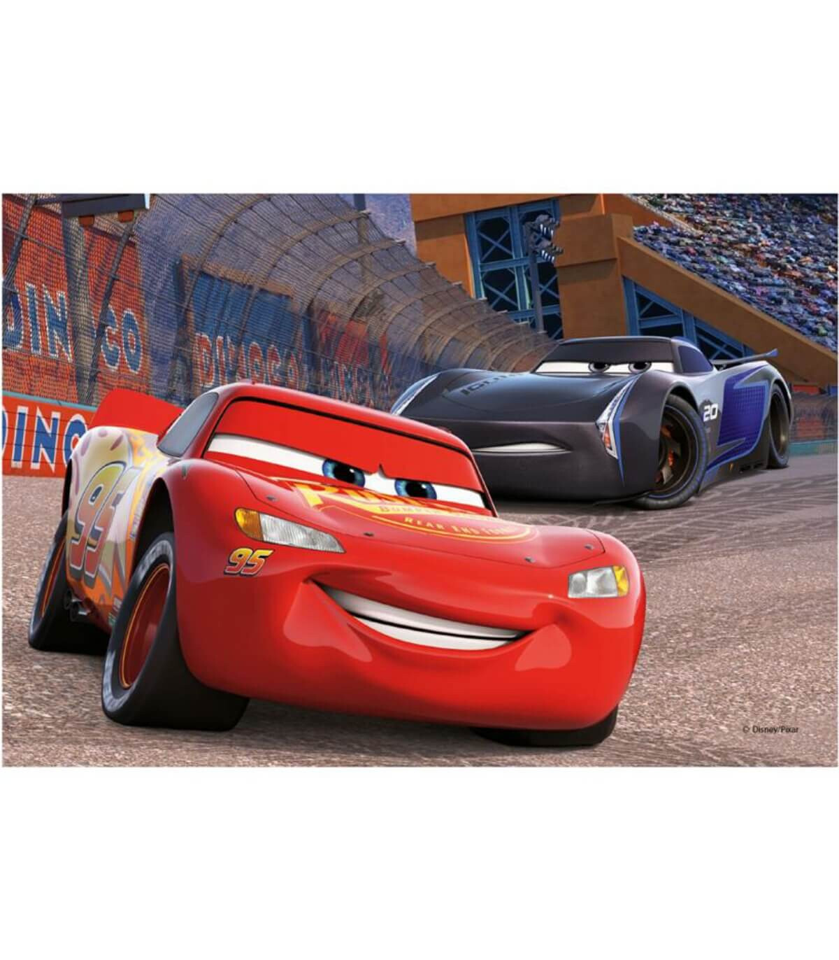 ΠΑΖΛ ΓΙΑ ΠΑΙΔΙΑ CARS: ΡΑΛΛΥ 2X77 ΚΟΜΜΑΤΙΑ Dino