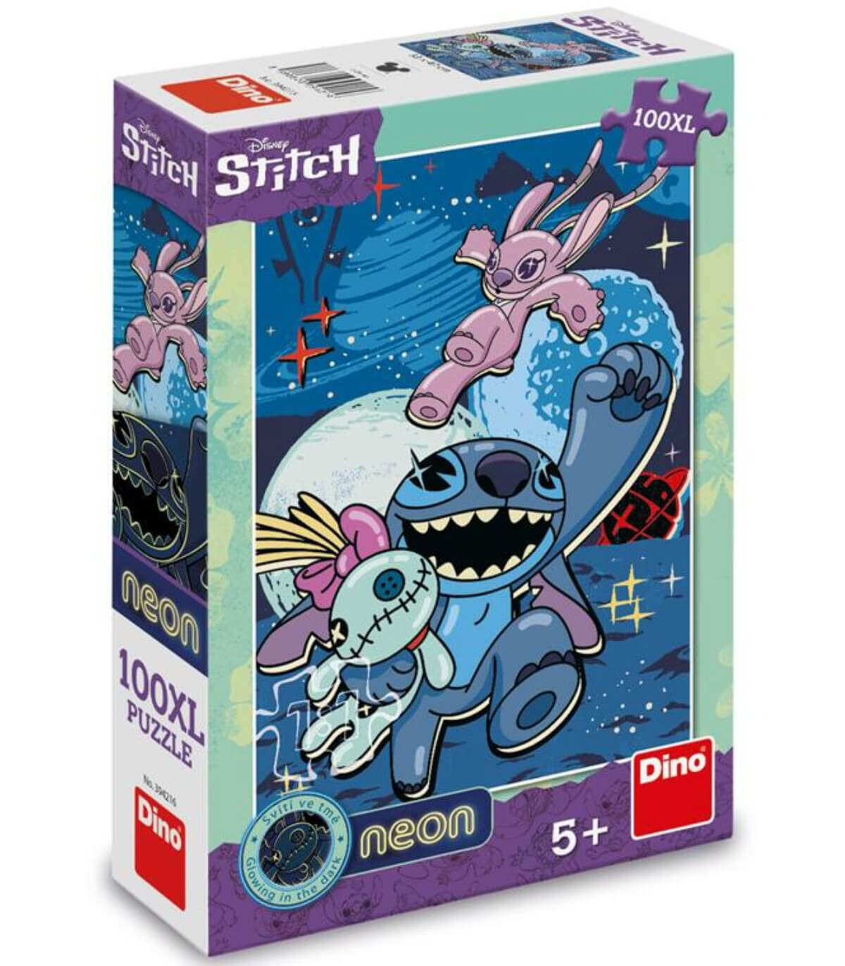 CHILDREN'S PUZZLE STITCH 100 XL PIECES NEON - PUZZLES AND CUBES