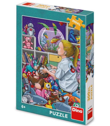 CHILDREN'S PUZZLE GIRL IN CHILDREN'S ROOM 300 XL PIECES - PUZZLES AND CUBES