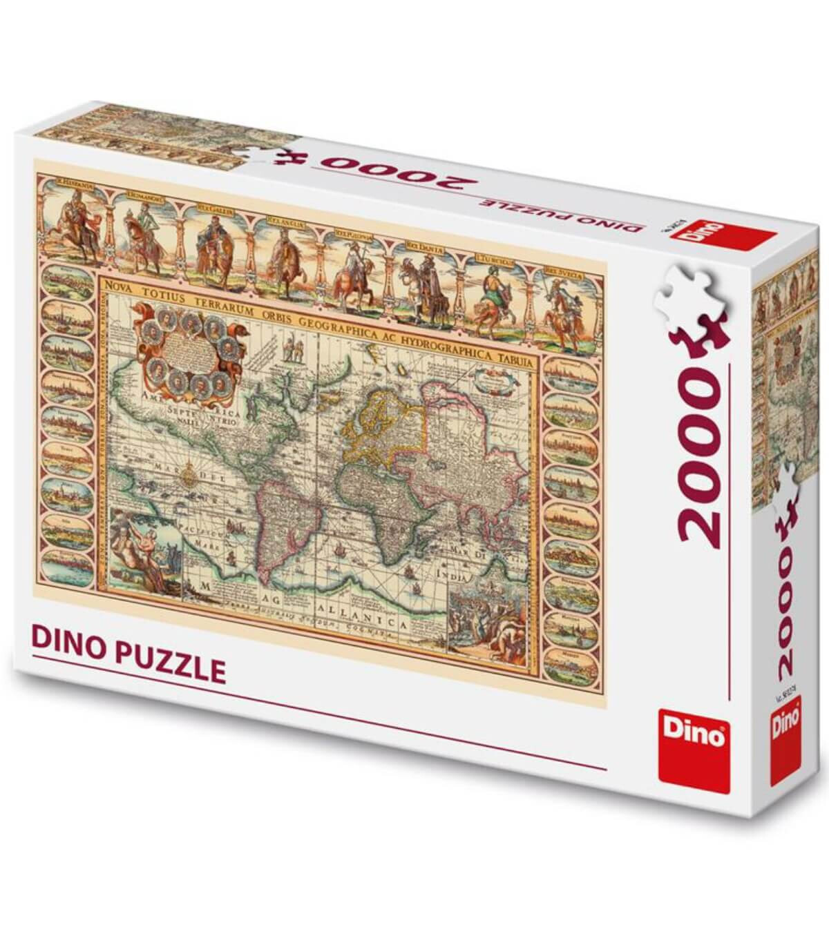 ΠΑΖΛ ΙΣΤΟΡΙΚΟΣ ΧΑΡΤΗΣ ΤΟΥ ΚΟΣΜΟΥ 2000 ΜΕΡΗ Dino