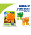 SMALL WATER GUN FOR SOAP BUBBLES WITH 6 HOLES IN OPEN BOX