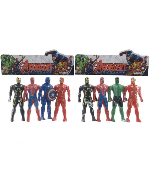 4 ΦΙΓΟΥΡΕΣ ΣΟΥΠΕΡΗΡΩΕΣ ΜΙΚΡΕΣ ΣΕ ΣΑΚΟΥΛΑ Armtoys