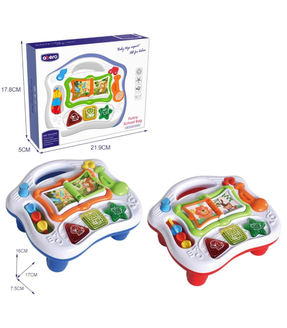 ΜΟΥΣΙΚΟ ΠΑΙΧΝΙΔΙ ΤΡΑΠΕΖΙ ΜΕ ΒΙΒΛΙΟ Armtoys
