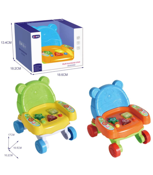 BABY MUSICAL TOY CHAIR WITH LIGHT - Musical