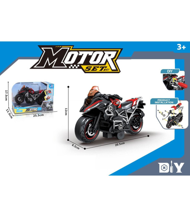 CHILDREN'S DISMANTLABLE MOTOR IN DISPLAY BOX - Detachable vehicles