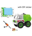 CHILDREN'S DISMANTLABLE GARBAGE TRUCK 29 PARTS