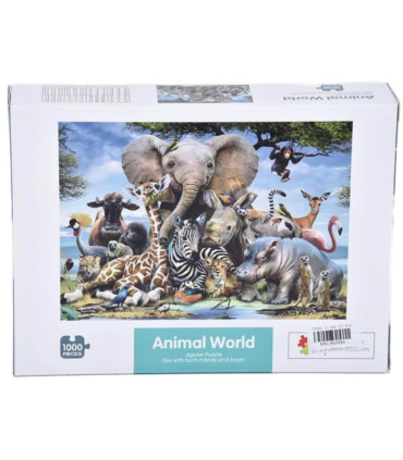 CHILDREN'S PUZZLE ANIMAL KINGDOM 1000 PIECES - PUZZLES