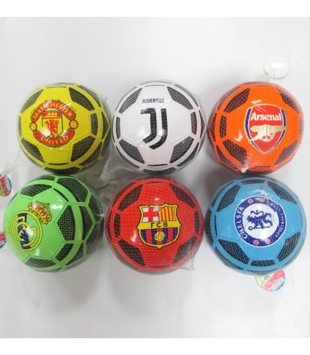 FOOTBALL BALL TEAMS 6 TYPES - BALLS