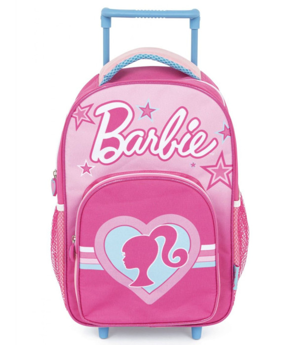 BARBIE CHILDREN'S WHEELBACKPACK WITH FRONT POCKET 41*24*12 - CHILDREN'S BACKPACKS