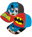 CHILDREN'S CAP WITH BRIM BATMAN 2 COLORS 51/54