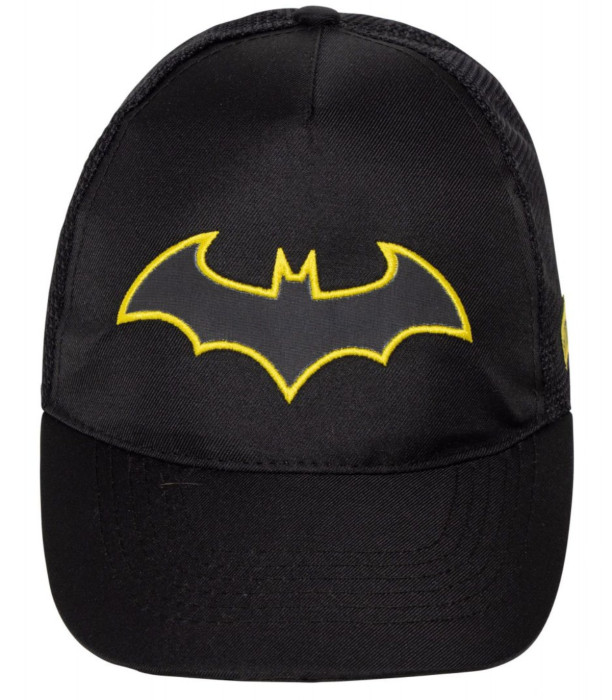 YOUTH CAP WITH BRIM AND MESH BATMAN 56/58 - CHILDREN'S HATS