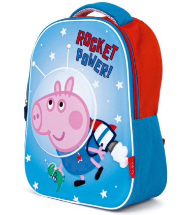 3D PEPPA PIG - GEORGE CHILDREN'S BACKPACK 28*34*10 - CHILDREN'S BACKPACKS