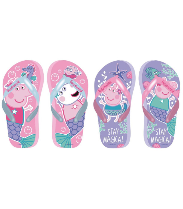PEPPA PIG CHILDREN'S FLIP FLOPS 28-34 SERIES - CHILDREN'S SLIPPERS AND FLIP-FLOPS