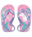 CHILDREN'S FLIP-FLOPS WITH ELASTIC PEPPA PIG 22-28