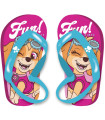 CHILDREN'S FLIP-FLOPS WITH ELASTIC PAW PATROL 22-28