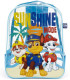 ΔΕΡΜΑΤΙΝΗ ΠΑΡΑΛΙΑΚΗ ΤΣΑΝΤΑ ΔΙΑΦΑΝΗ PAW PATROL 32*25*23 Arditex