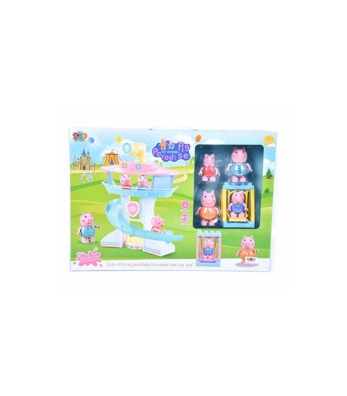 4 PIGS WITH OBSERVER TOWER AND SLIDE - Heroes