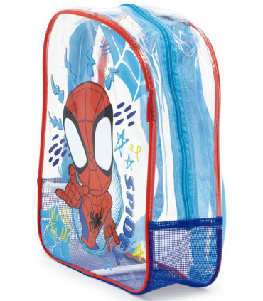 TRANSPARENT SPIDER-MAN CHILDREN'S BEACH BACKPACK 32*25*23 - CHILDREN'S BACKPACKS