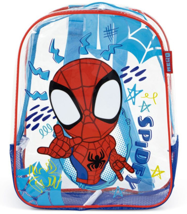 TRANSPARENT SPIDER-MAN CHILDREN'S BEACH BACKPACK 32*25*23 - CHILDREN'S BACKPACKS