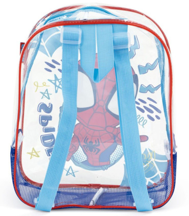 TRANSPARENT SPIDER-MAN CHILDREN'S BEACH BACKPACK 32*25*23 - CHILDREN'S BACKPACKS