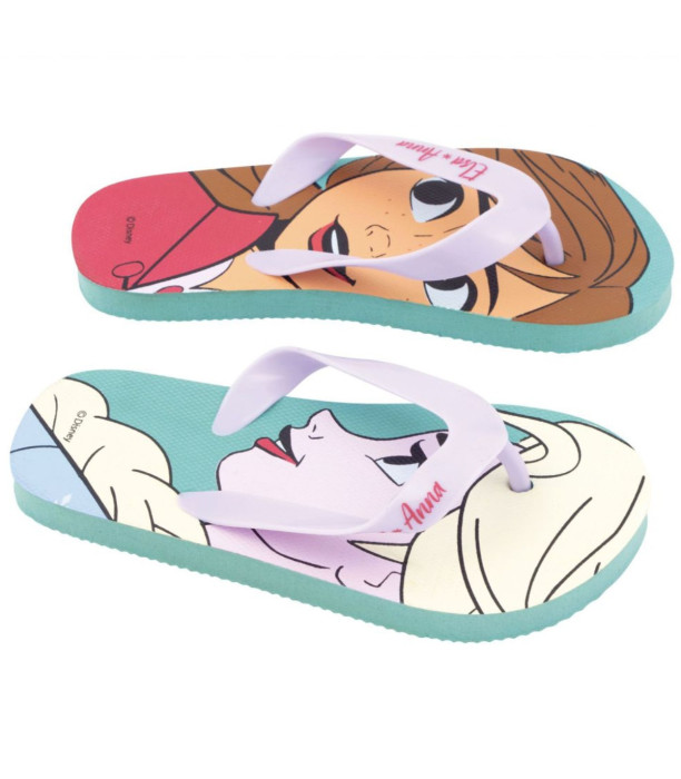 FROZEN CHILDREN'S FLIP-FLOPS 28-34 SERIES - CHILDREN'S SLIPPERS AND FLIP-FLOPS