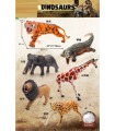 CHILDREN'S AFRICAN ANIMALS LARGE 6 TYPES