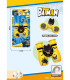 CHILDREN'S BINOCULARS STICKER ON CARD - SPORTS