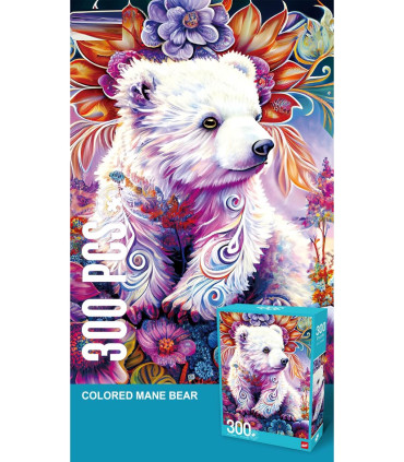 VELVET PUZZLE 300 PIECES BEAR - PUZZLES