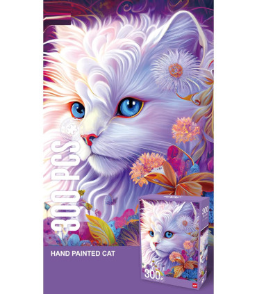 VELVET PUZZLE 300 PIECES CAT - PUZZLES