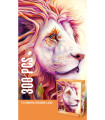 VELVET PUZZLE 300 PIECES LION