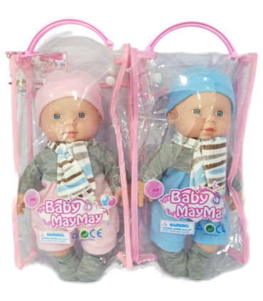 ΚΟΥΚΛΑ ΜΩΡΟ MAYMAY ΜΕ ΣΚΑΛΑ 27 ΕΚ + 6 ΗΧΟΥΣ ΣΕ ΤΣΑΝΤΑ Armtoys