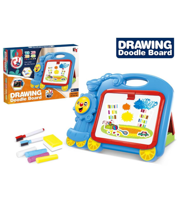 ΔΙΠΛΗ ΕΠΙΦΑΝΕΙΑ ΓΙΑ ΖΩΓΡΑΦΙΚΗ ΚΑΙ ΓΡΑΦΗ ΜΕ ΒΑΣΗ ΤΡΕΝΟΥ Armtoys