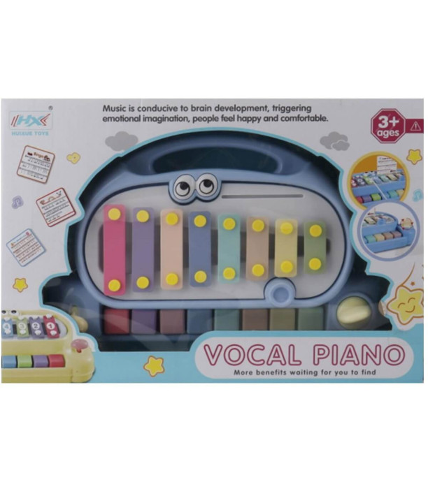 CHILDREN'S XYLOPHONE-PIANO 8 KEYS 2 COLORS - Piano