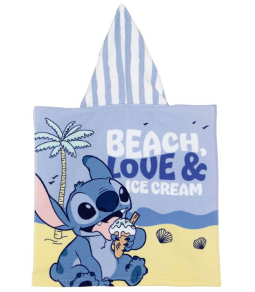 Παιδική πετσέτα poncho STITCH 50*100 Arditex