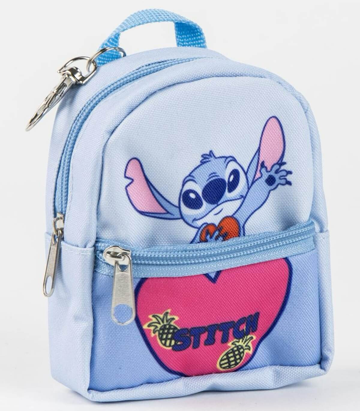 SMALL BACKPACK WALLET WITH SCHOOL SUPPLIES STITCH Cerda