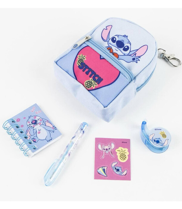 ΜΙΚΡΟΣ ΣΑΚΟΣ ΠΟΡΤΜΟΝΙ ΜΕ ΣΧΟΛΙΚΑ ΕΙΔΗ STITCH Cerda