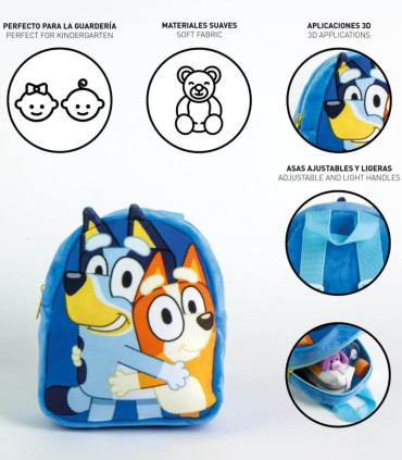 BLUEY PLUSH BACKPACK FOR KINDERGARTEN Cerda