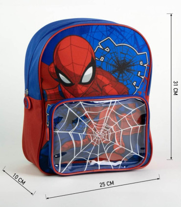 CHILDREN'S BACKPACK WITH FRONT POCKET 31 CM SPIDER-MAN Cerda